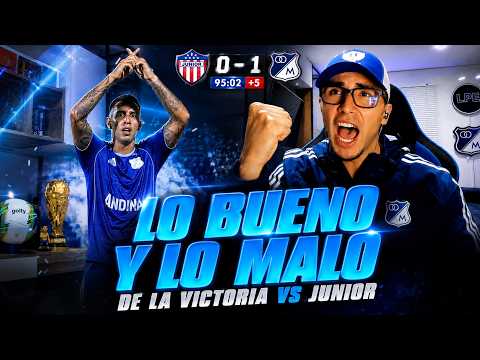 Millonarios volvió a ganar: lo bueno y lo malo ante Junior