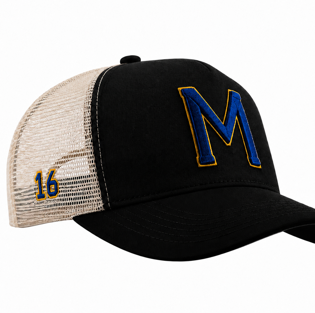 PREVENTA EXCLUSIVA 
Gorra 16 Vueltas Black | La Página Embajadora