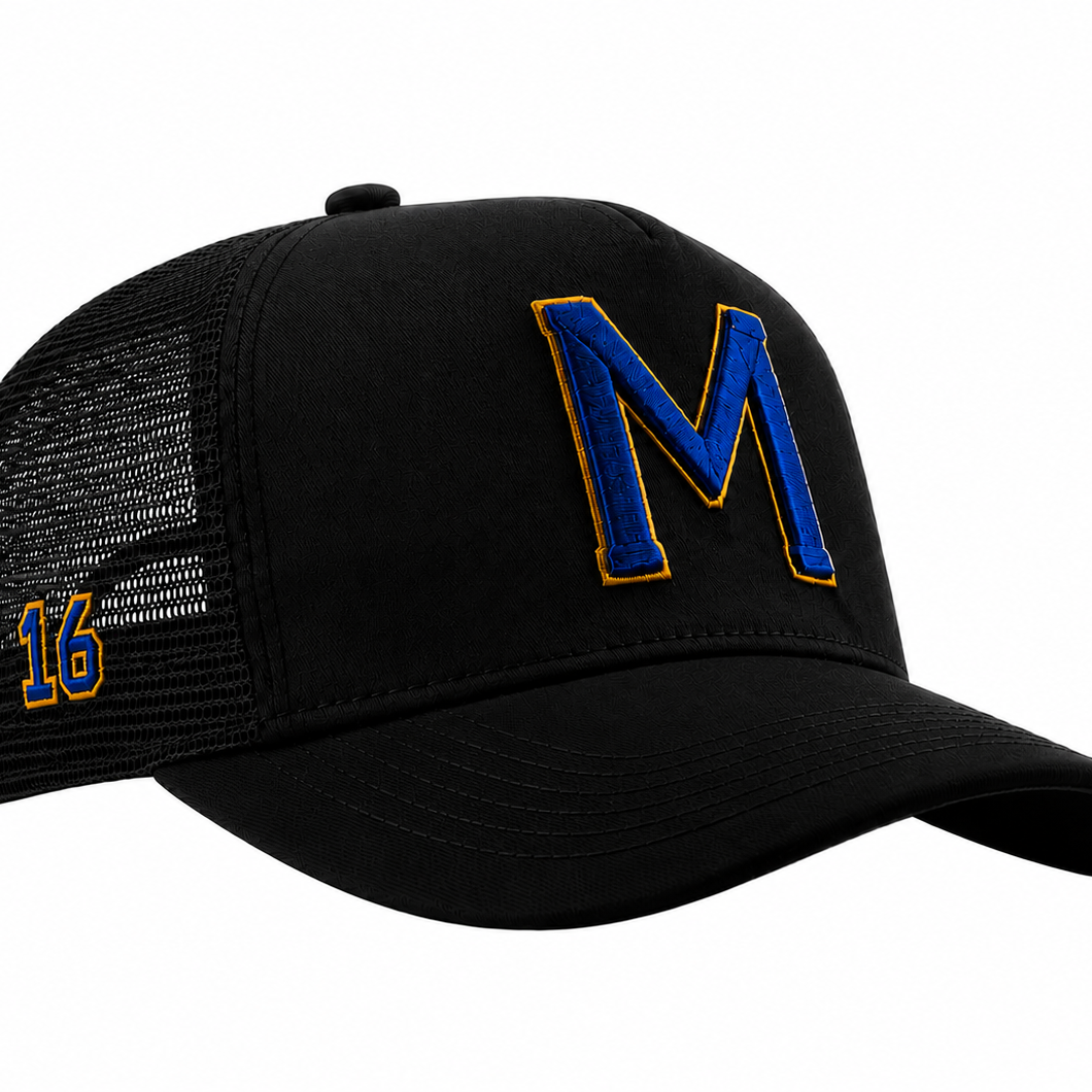 PREVENTA EXCLUSIVA 
Gorra 16 Vueltas ALL BLACK | La Página Embajadora