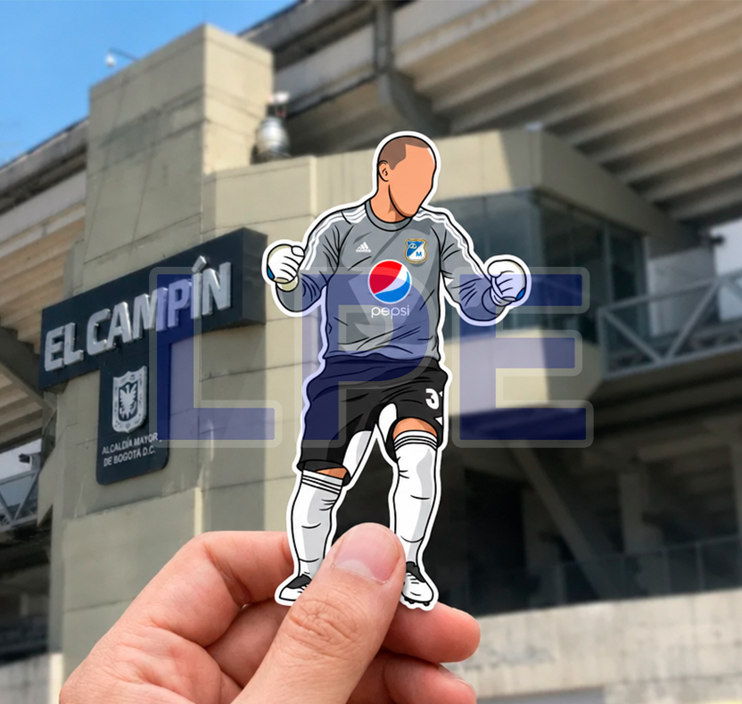 Sticker Luis Delgado | La Página Embajadora