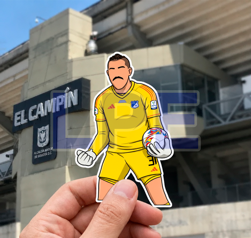 Sticker Álvaro Montero | La Página Embajadora